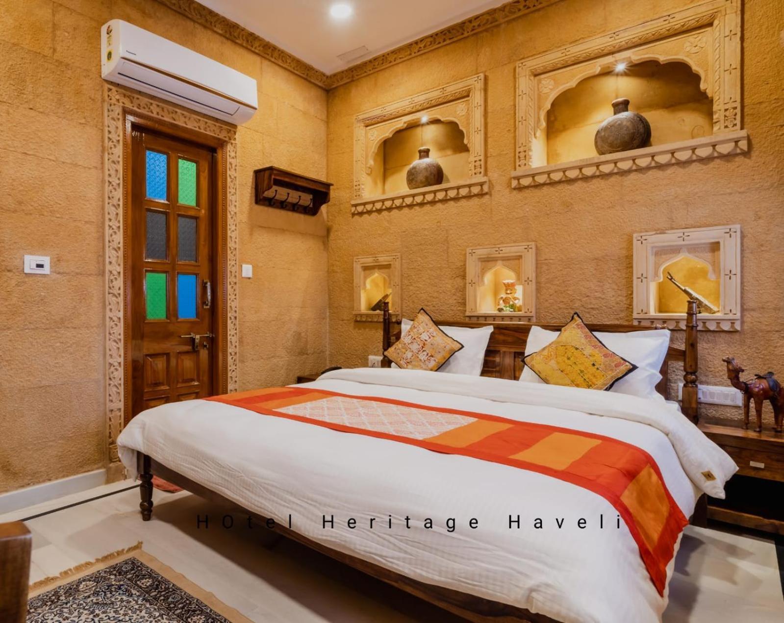 Hotel Heritage Haveli ジャイサルメール エクステリア 写真